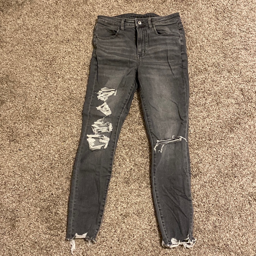 American Eagle Distressed Skinny Jeans